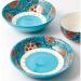 Ceramic Tableware Round Flower Bone Plate Bowl Tableware Household Kitchen Tableware Kitchenware Talla nica A - Buy Online on GoSupps.com