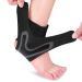 ZEPOHCK Ankle Support Brace Breathable Ankle Braces for Sports Protection Against Chronic Ankle Strain Sprained Fatigue for Women & Men 1 Pcs (Large Right foot) Large Right foot