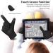 Children's Winter Bicycle Gloves - Warm Touchscreen Waterproof Windproof for Kids (Ages 4-12) - Anti-Slip Outdoor Sports Gloves for Girls - Black - Buy Online on GoSupps.com