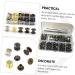 EXCEART 100 Sets Lash Rivet Boxed Diy Crafts Brass Rivets Double- Sided Rivets Diy Studs Self Made Component Assorted Color 0.8x0.8cm - Buy Online on GoSupps.com
