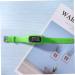 Toddmomy Step Smart Watch - Calorie & Heart Rate Tracker Digital Sport Watch with Silicone Strap for Running & Fitness - Green 24*2.8cm - Buy Online on GoSupps.com