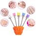 Rotekt 5pcs Nail Drill Bits - Electric Nail Drill Polish Grinding & Dust Remover Brush Heads | International Shipping - Buy Online on GoSupps.com