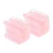 Toe Splitter Thumb Valgus Corrector Big Foot Bone-Orthosis Clip Toe Pad Toe One Size Pink