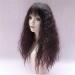 LXUE 22" Wavy Hair Topper with Bangs Add Volume Hair Extension Hair Pieces for Women with Thinning Hair Dark Brown - Buy Online on GoSupps.com