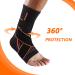 Buy Solo Actfit Ankle Bandage for Sports | Non-Slip Breathable Support for Basketball & Tennis - Unisex Ankle Brace - Buy Online on GoSupps.com