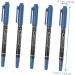 DOITOOL 5pcs Markers Pen Tools Waterproof Embroidered Makers Pens Marking Professional Tattoos 13.9x1.8cm Blue - Buy Online on GoSupps.com