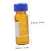 PLAFOPE 300 Pcs Sampling Bottle Sealing Bottles Steamer Ptfe Disk Mini Sample Bottles Sample Bottles with Lid Clear Sample Bottles 2ml Bottles Small Vial Glass With 1X1cmx3pcs As Shownx3pcs - Buy Online on GoSupps.com