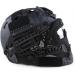 PJ Fast Tactical Helmet Airsoft Paintball Full Face Mask with Molle Mesh Goggles for Military CS Shooting & Outdoor Sports - Buy Online on GoSupps.com