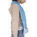 NUOLUX Waterproof Mealtime Bib Protector for Elderly - Light Blue (Pack of 1) | 65x45 cm - Buy Online on GoSupps.com