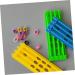 Angoily 6 Pcs Pigeon Ring Stand Training Band Holder Bird Ring Holder Chicks Foot Rings Stand Place Holder Chicken Labels Pigeon Leg Ring Organizer Racing Pigeon Ring Multicolor Plastic 20x7cmx2pcs As Shownx2pcs - Buy Online on GoSupps.com
