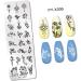 minkissy 1 Nail Ornament Kits Manicure Kit Flower Kit Plant Kit Mold Kit Pointy Peg Board - Buy Online on GoSupps.com