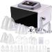 Pet Baby Upgraded Vacuum Therapy Machine, Touch Screen Cupping Set Professional Massager Machine with 24 Cups and 3 Pumps, 0-60 cm Hg