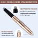 Silver Smokey Grey Eyeshadow Stick - Long Lasting, Waterproof, Hypoallergenic Cream with Shimmer, Glitter, and Matte Finish - Multi-Dimensional Eye Makeup Pencil - Buy Online on GoSupps.com