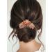Bohend Rhinestone Hair Comb Crystal Hair Pieces Wedding Hair Accessories Jewelry for Women and Girls (1)