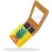 Buy Tropical Summer Theme Leather Lipstick Case & Organizer with Mirror | Mini Lip Gloss Holder Bag - Buy Online on GoSupps.com