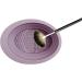 WOTEG Brush Cleaning Mat | Foldable Cosmetic Brushes Scrubber Bowl Washing Tool For Makeup Sponge Powder Puff Cleaning Cosmetics Accessories Purple - Buy Online on GoSupps.com