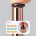 Makeup Lip Brush Silicone Reusable Lip Brushes Portable High Elastic Lipstick Applicator Wands Soft Silicone Lip Brush Lid for Lipstick Concealer & Eye Shadow - Buy Online on GoSupps.com