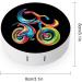 Pi Bike Colorful Contact Lens Case with Mirror | Portable Cute Eye Travel Kit - Shop Now - Buy Online on GoSupps.com