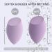 Dolovemk Large Makeup Sponges Blender Supple Foundation Sponge with a Flat Angle Body Makeup Sponge Powder Puff Soft Beauty Sponge Blender Latex-Free for Foundation Bronzers Highlighters Body Makeup - Buy Online on GoSupps.com