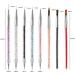 AUERVO 8PCS Nail Art Brushes and Pens for DIY Nail Art Design - Glitter Handle, Crystal Pen Holder - Buy Online on GoSupps.com