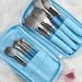 Makeup Brush 9 Pieces Soft Makeup Tools Non-irritating Synthetic Fiber Bristles with Cosmetic Bag Beauty - Buy Online on GoSupps.com