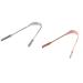 Tongue scraps made of pure copper |Perfect surgical tongue scraper |Best remedy for bad breath |Provides oral hygiene |Flexible handle and comfortable handle - set with 2 pieces