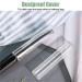 Silicone Eyelash Comb & Mascara Brush Set - Lash Separator & Definer Tool with Dust Cover (3 Pack, Black) - Buy Online on GoSupps.com