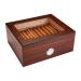 Cigar Boxs Humidors Cigar Humidor Fine Humidors Clear Glass Top with Hygrometer Cigar Desktop Box Cecigar Box Men's Cigars Case