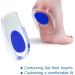 Carehabi Heel Spur Inserts - Soft Gel Pillows for Men & Women | Orthopedic Support for Heel & Achilles Tendon - 2 Pairs - Buy Online on GoSupps.com