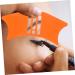 SKISUNO Eyeliner Pencil Silicone Makeup Applicator Eyeliner Make up Tool Eyelash Comb Miss Third Gear 10.3x3.8cm Orange - Buy Online on GoSupps.com