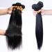 Elailite 7A Virgin Brazilian Straight Human Hair Bundles - Premium Hair Extensions for Luxurious Style - Buy Online on GoSupps.com