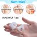 Sumiwish Gel Toe Separators 10 PCS - Bunion Corrector & Toe Straightener - Big Toe Spacer for Bunion Pain Relief - White - Buy Online on GoSupps.com