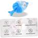 Minkissy Kids Loofah 2pcs - Bath Ball Sponge Accessories for Babies | Soft Polyethylene Shower Sponge - Buy Online on GoSupps.com