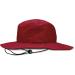 normani Waterproof Sun Hat 2-in-1 Hat - 100% Wind and Waterproof UV Protection Factor 30+ (S-3XL) XXL Burgundy