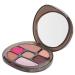 Beaupretty 1st shadow palette Multifunctional make-up plate Face cosmetics plate 8-color eyeshadow highlighting platter Coal tablet matten eyes shade form woman plastic glass colorful
