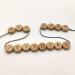 104pcs Oblate Wooden Alphabet Beads - Safe DIY Teething Accessories for Craft Jewelry Making - Buy Online on GoSupps.com