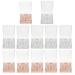 Square Stand Empty Lash Case - 12 Pcs Round Glitter Eyelash Box | Clear Plastic False Lashes Storage Organizer for Women & Girls - Buy Online on GoSupps.com