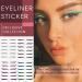 Reusable Double Eyelid Sticker - 6 Pairs Makeup Eyeliner & Eyeshadow Tools in Blue-Green - Buy Online on GoSupps.com