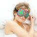 Vintage Hand Drawn Rainbow Tie Dye Sleep Mask | Adjustable Eye Shades for Women | Comfortable Elastic Strap - Buy Online on GoSupps.com