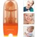 NOLITOY Silicone Baby Toothbrush Training Set - Teething Infant Oral Care - Toddler Gum Brush - Orange - Buy Online on GoSupps.com