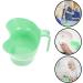 Toothbrush Cup Holder for Patients | Plastic Dental Emesis Tray | Elderly Toothbrush Mug with Handle - Ideal for Teeth Cleaning - Buy Online on GoSupps.com
