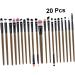 SOESFOUFU 20pcs Eyeshadow Tools Eyeliner Eyeshadow Brush Kit Makeup Brush Kit - Buy Online on GoSupps.com