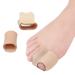 6 Pieces Gel Toe Spacer Separators  Bunion Corrector for Overlapping Toe  Silicone Toe Spacers with Soft Gel Lining for Hallux & Bunion Pain Relief (L Size)