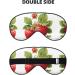 Buy Strawberry Clipart Unisex Sleep Eye Mask | Soft Comfort Travel Eye Shade for Yoga & Shift Work - Buy Online on GoSupps.com