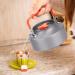 Sunlevo Outdoor Camping Kettle - Lightweight Aluminum Teapot for Hiking & Picnic, 1.1L (Orange) - Buy Online on GoSupps.com