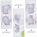 Zerodeko 16 Pcs Cake Spring Form White Outfit Cupcake Cookie Press White Cookie Mold Christmas Baking Tools 7.4X6.7X4CMx2pcs Whitex2pcs - Buy Online on GoSupps.com