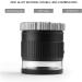 30X Loupe Magnifier Adjustable Focal Length Magnifier Foldable Jewelry Magnifier Glass for Textile Optical Embroidery Circuit Board Coins etc. - Buy Online on GoSupps.com