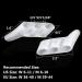 Sumifun Gel Toe Spreader: Silicone Protection for Overlapping & Crooked Toes | Pain Relief for Bunions & Small Toe Corrections - Buy Online on GoSupps.com