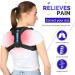 2Pcs Posture Corrector for Men and Women Spinal Support Back Brace Improve Bad Posture Back Shoulder Neck Pain Relief Adjustable Lumbar Shoulder Support Belt Strap Medium - Buy Online on GoSupps.com