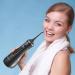 Buy Sawgmore Mouth Shower - Electric Interdental Cleaner with 4 Modes 4 Nozzles IPX7 Waterproof USB Portable Charging - Perfect for Family & Travel (Black) - Buy Online on GoSupps.com